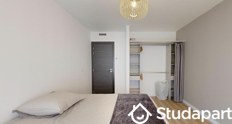 Chambre - 17 m² - 1 pièce