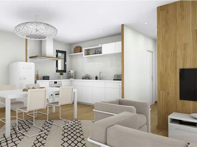 Maison - 61 m² - 3 pièces