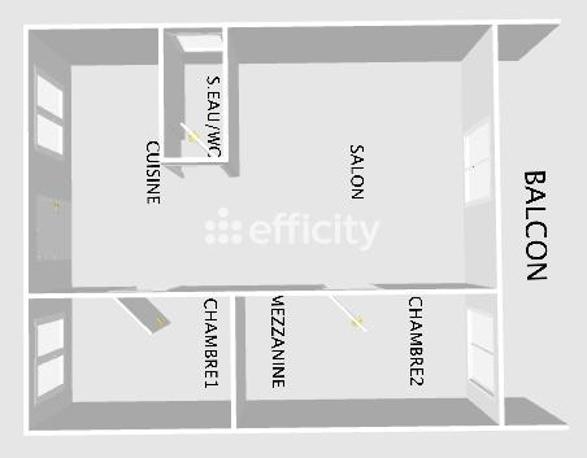 Immeuble - 95 m² - 3 pièces