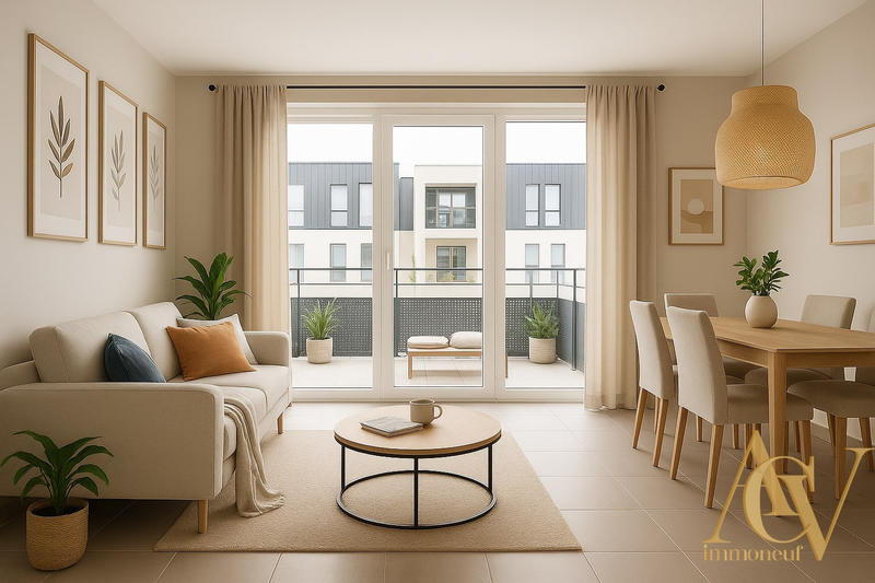 Appartement - 38 m² - 2 pièces