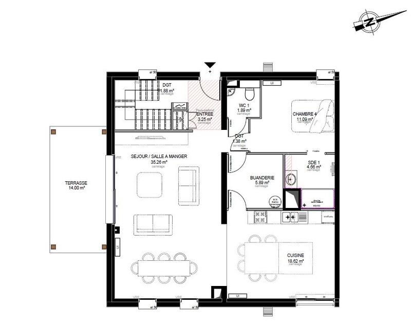 Appartement - 175 m² - 5 pièces