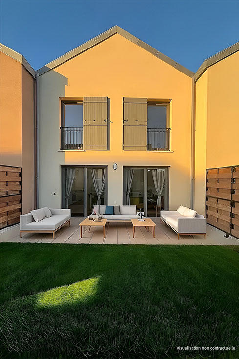 Appartement - 60 à 61 m² - 3 pièces