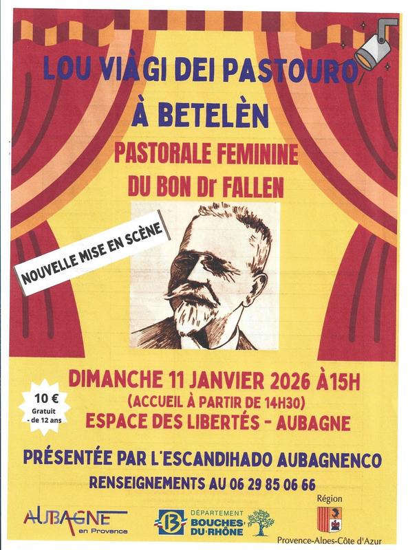 Pastorale de Joseph Fallen, Lou viàgi dei pastouro à Betelèn.