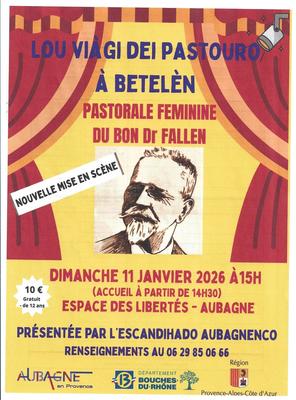 Pastorale de Joseph Fallen, Lou viàgi dei pastouro à Betelèn.