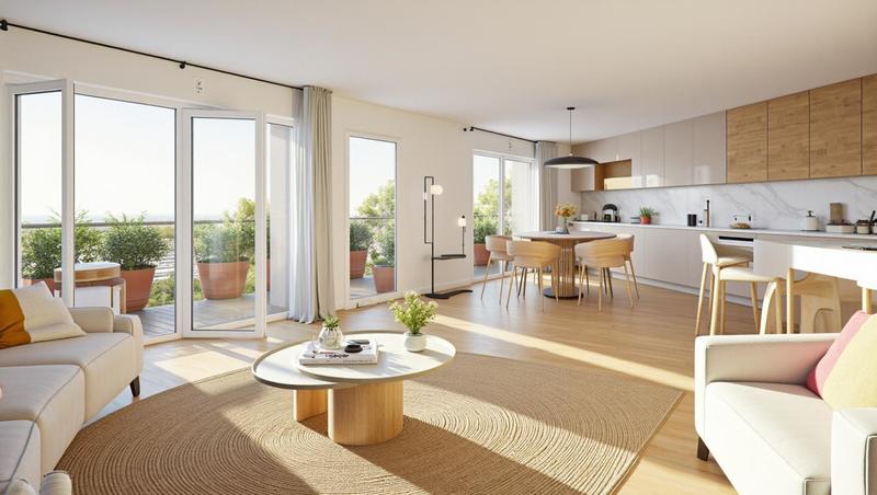 Appartement - 34 à 91 m² - 1 à 5 pièces