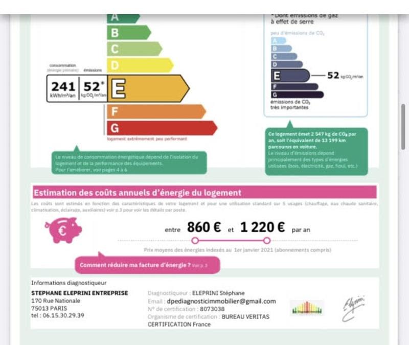 Appartement - 49 m² - 3 pièces