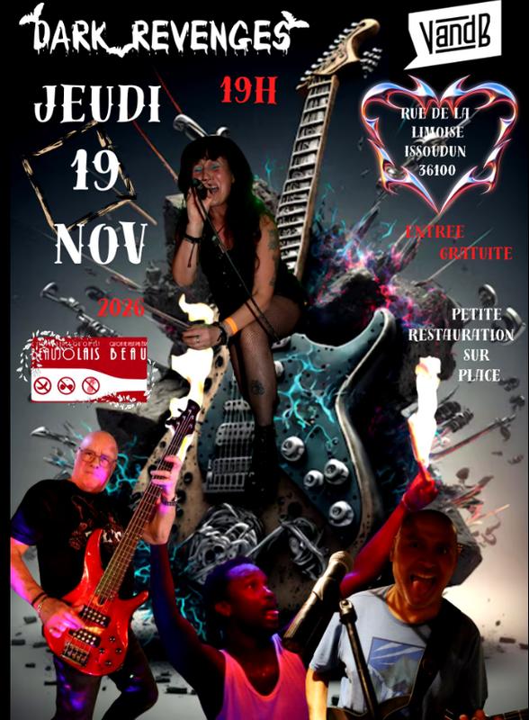Dark Revenges Live au Vandb Issoudun