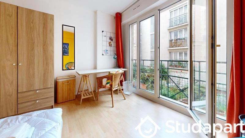 Chambre - 11 m² - 1 pièce