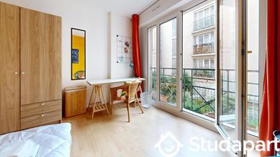 Chambre - 11 m² - 1 pièce