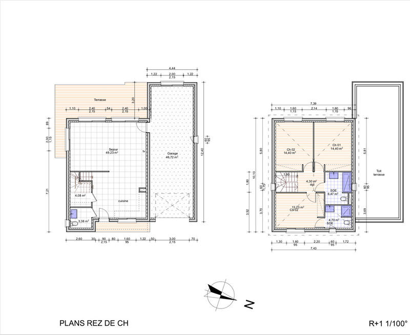 Maison - 114 m² - 4 pièces