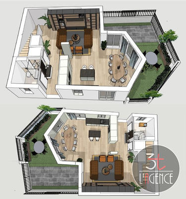 Maison - 193 m² - 7 pièces