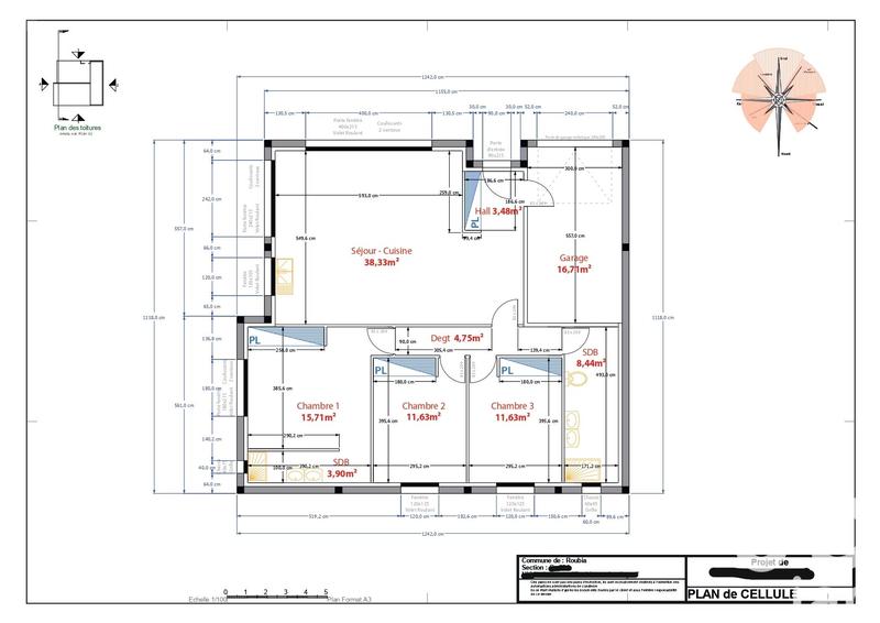 Maison - 100 m² - 4 pièces