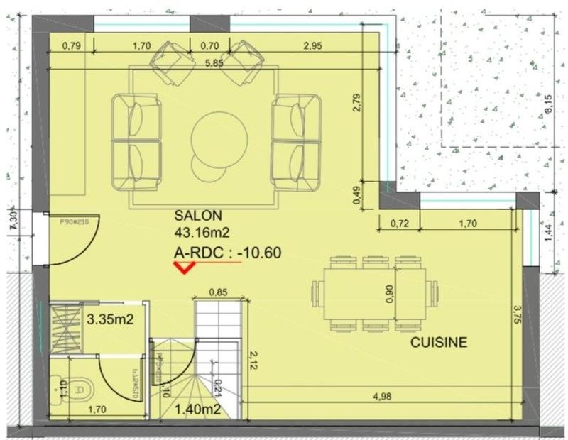 Maison - 100 m² - 4 pièces