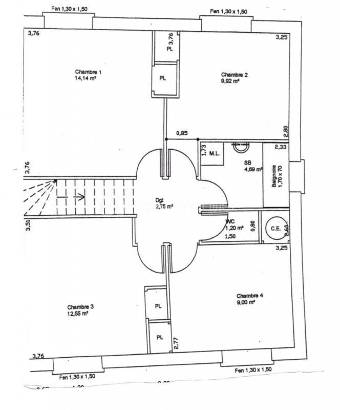 Maison - 100 m² - 5 pièces