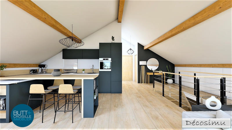 Appartement - 70 m² - 3 pièces