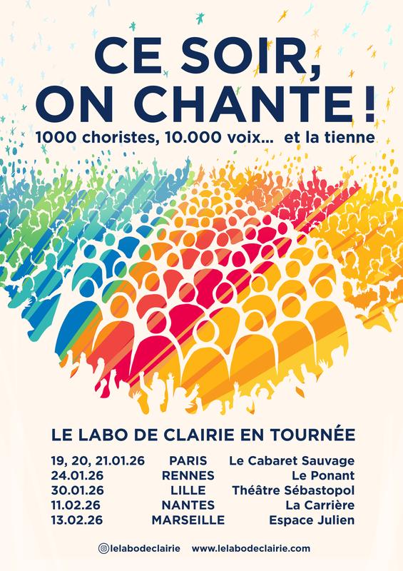 Le Labo de Clairie lance sa tournée &quot;Ce soir, on chante !&quot;