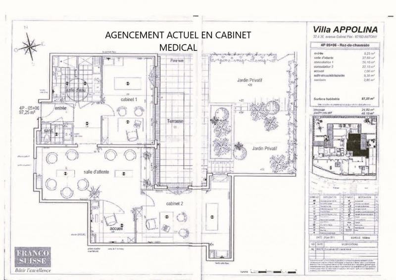 Appartement - 95 m² - 5 pièces
