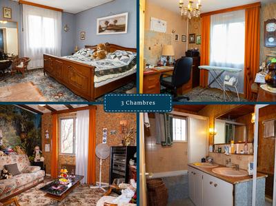 Viager - Maison ancienne - 90 m² - 4 pièces