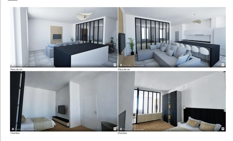 Appartement - 70 m² - 2 pièces