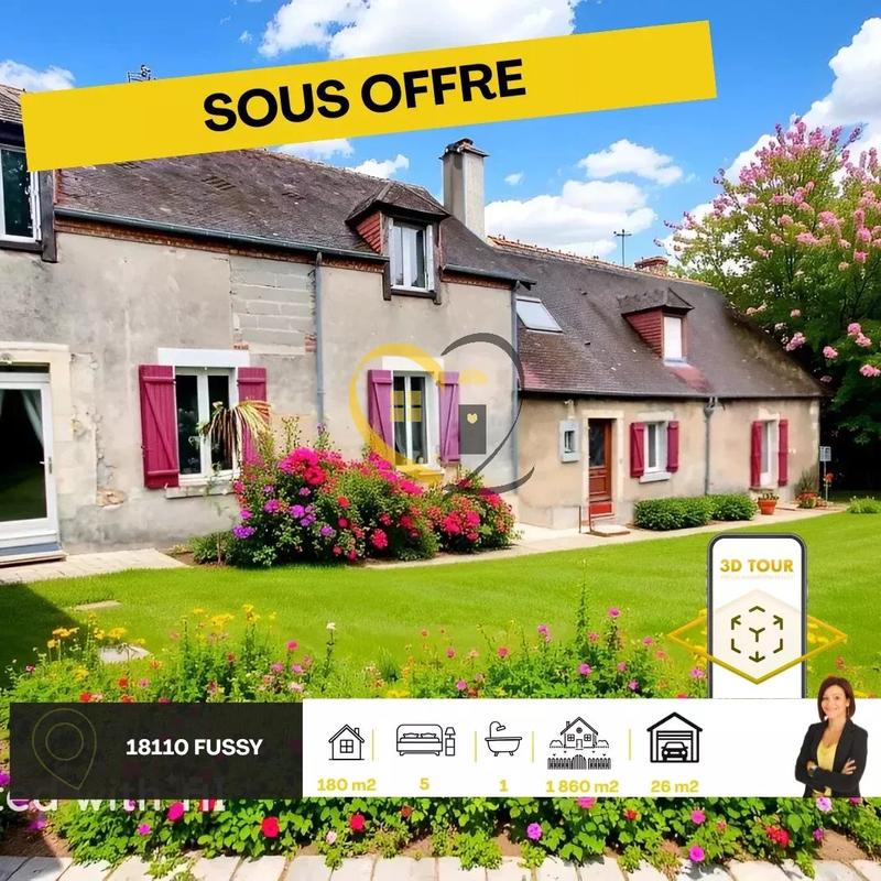 Maison - 180 m² - 9 pièces