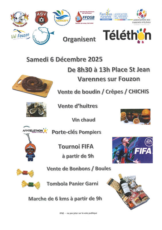 Animations pour le Téléthon