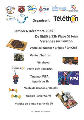 Animations pour le Téléthon