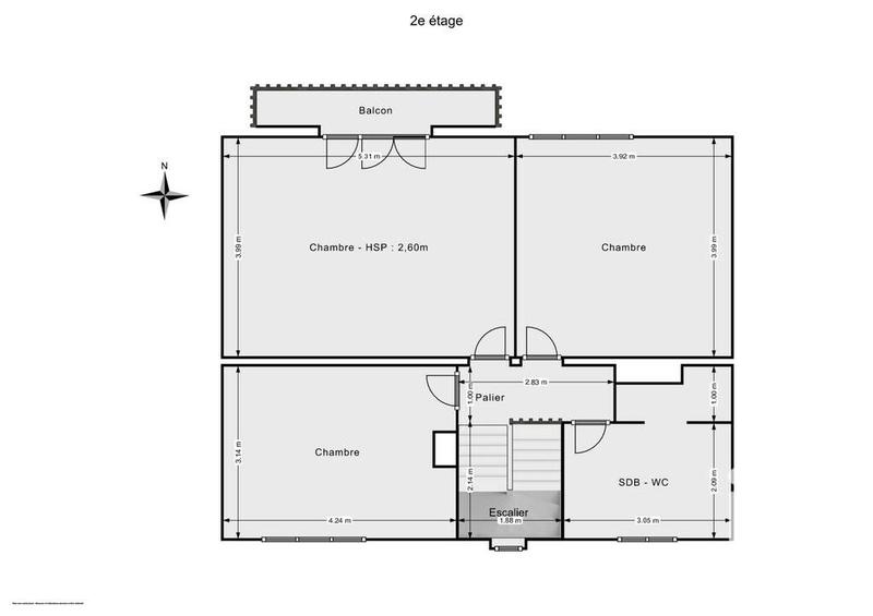Maison - 124 m² - 5 pièces