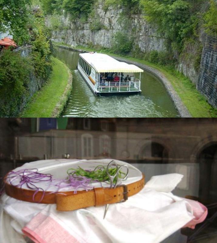 Visite guidee du Musée de la Broderie  + croisière commentée à Fontenoy !