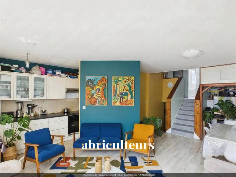 Appartement ancien - 66 m² - 3 pièces