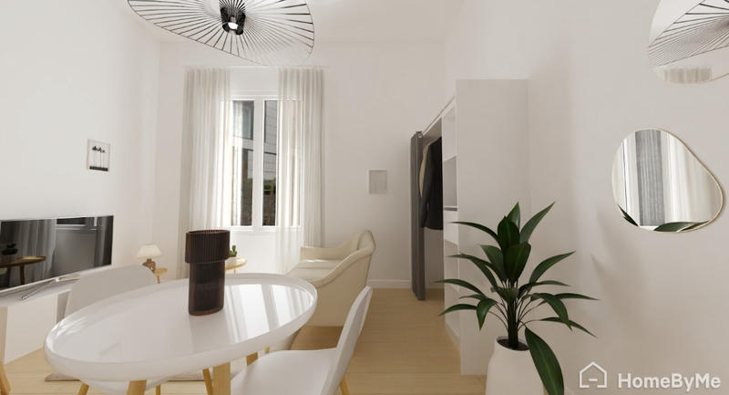 Appartement ancien - 18 m² - 1 pièce