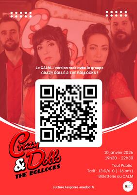 Concert du Nouvel-An : Crazy Dolls &amp; The Bollocks