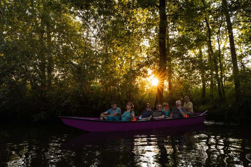 Escapade en galupe dans le Delta de Leyre