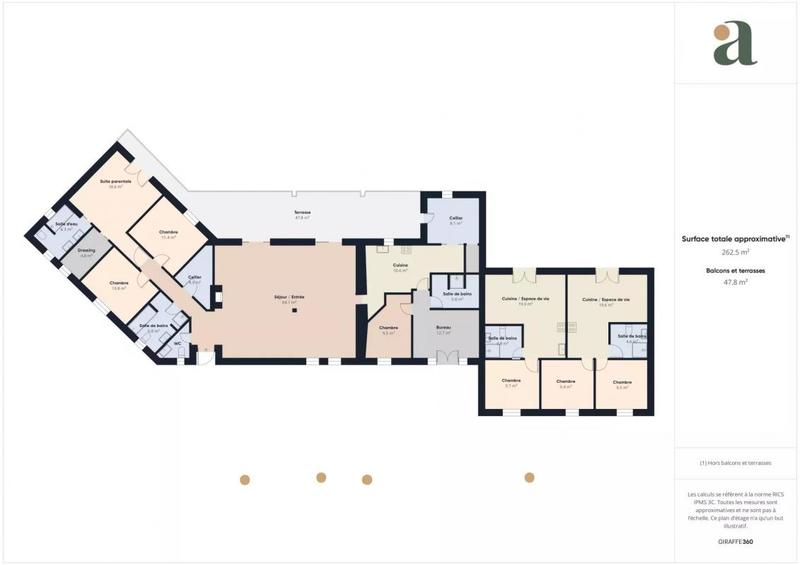 Villa - 261 m² - 12 pièces