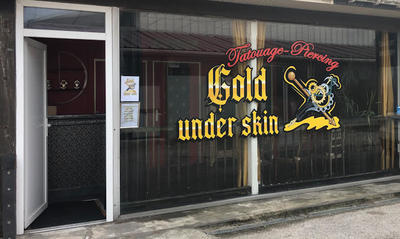 gold under skin