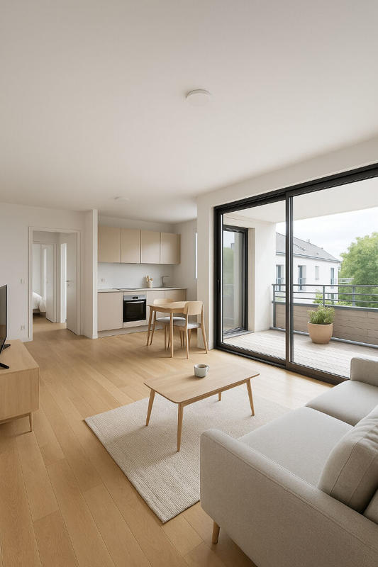 Appartement - 69 m² - 3 pièces