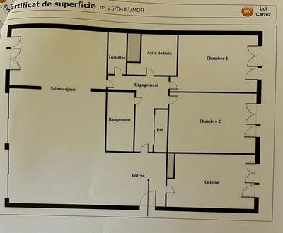 Appartement - 83 m² - 4 pièces
