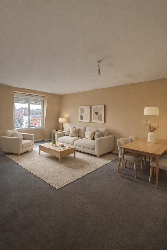 Appartement - 70 m² - 3 pièces