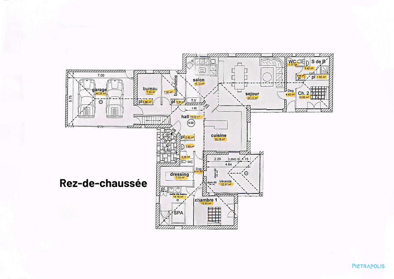 Maison - 197 m² - 6 pièces