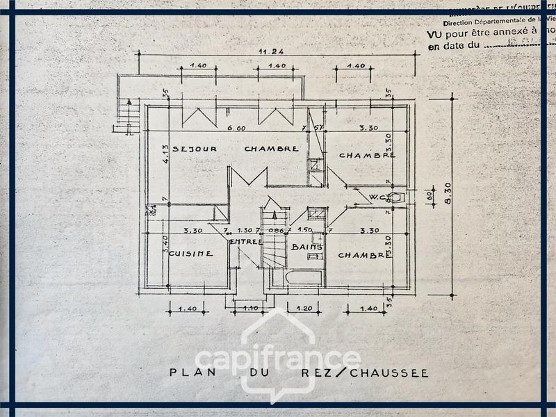 Maison - 73 m² - 4 pièces