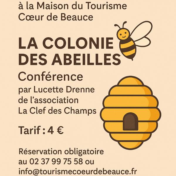 Conférence « la colonie des abeilles »