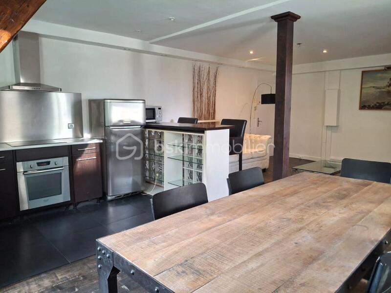 Loft - 66 m² - 3 pièces