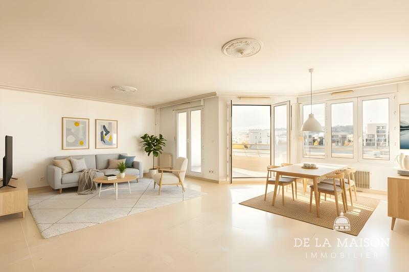 Appartement - 91 m² - 4 pièces