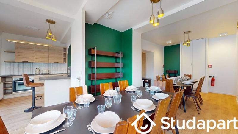 Chambre - 13 m² - 1 pièce