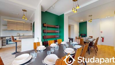 Chambre - 13 m² - 1 pièce