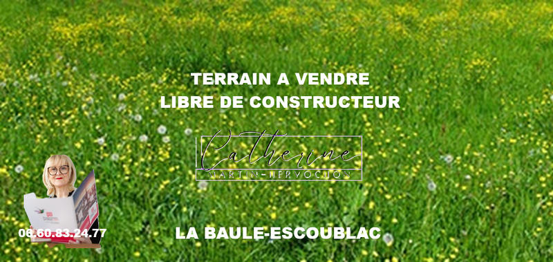 Terrain constructible - 556 m²