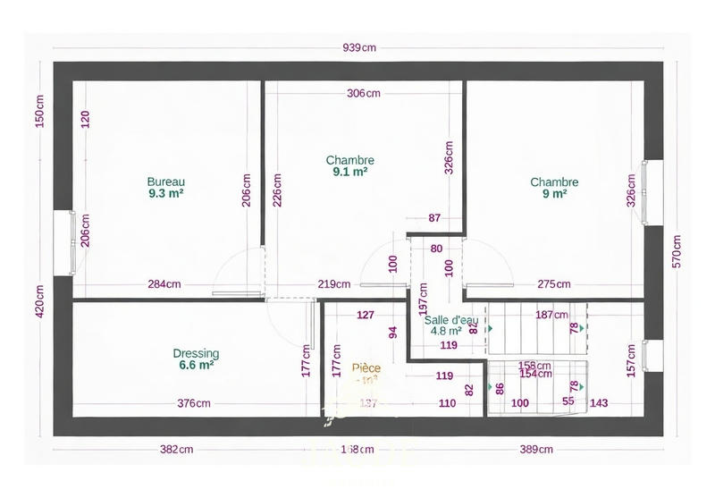 Maison - 150 m² - 6 pièces