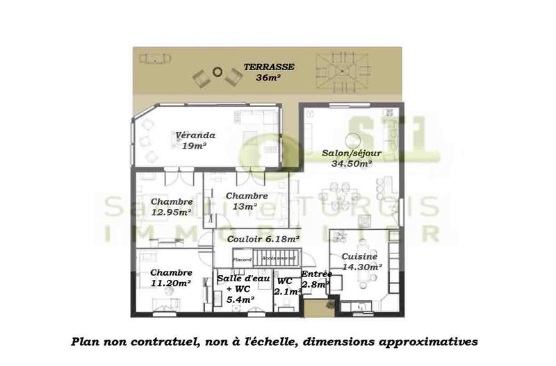 Maison - 118 m² - 5 pièces