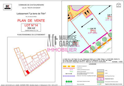 Terrain - 354 m²