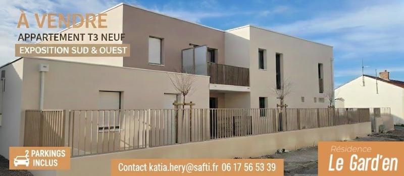 Appartement - 61 m² - 3 pièces