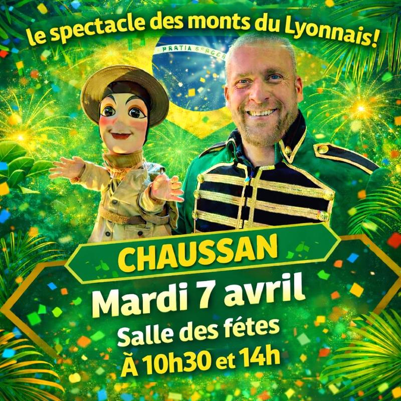 Guignol Rhône Alpes et Rio le majestueux perroquet